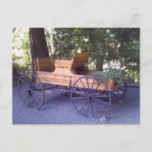 Carte Postale Panier Wagon pittoresque