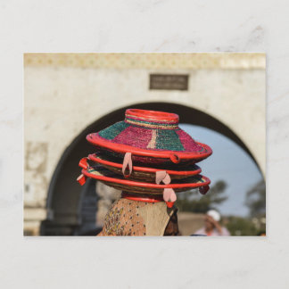 Carte Postale Paniers au marché à Harar, Éthiopie