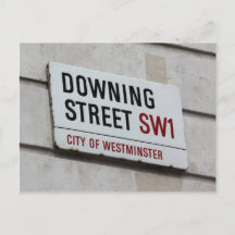Panneau de Downing Street