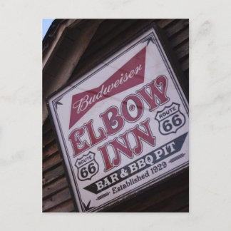 Carte Postale Panneau Elbow