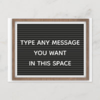 Panneau noir Marquee Signer message personnalisé