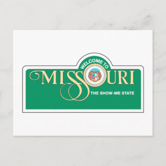 Carte Postale Panneau routier Missouri - USA