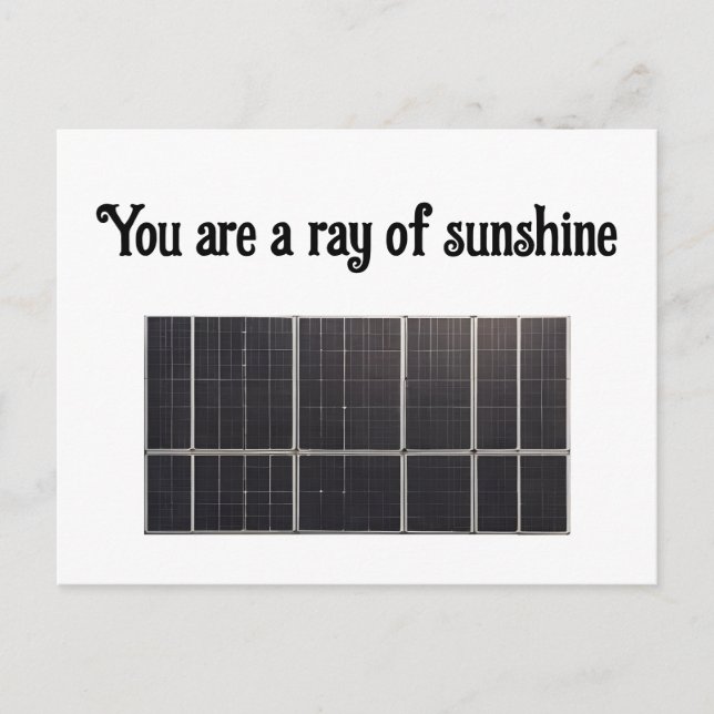 Carte Postale Panneau Sola (Devant)