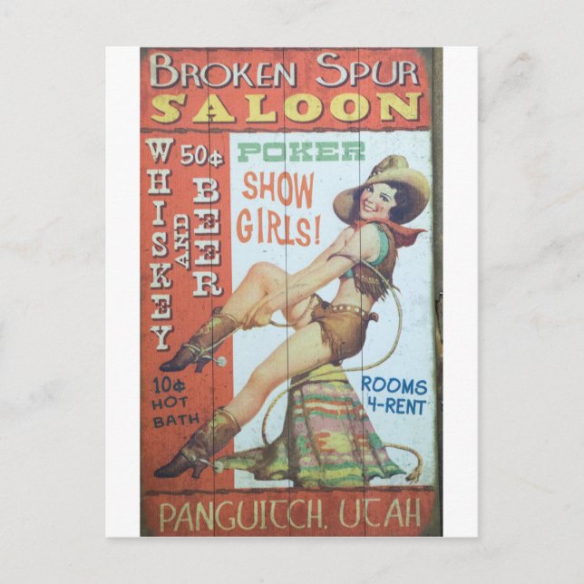 Carte Postale Panneau Vieux Salon (Devant)