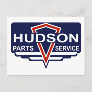 Carte Postale Panneau vintage Hudson
