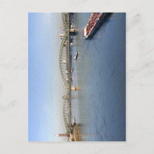 Carte Postale Panorama Cologne, Allemagne. Vue de la baie Deutze