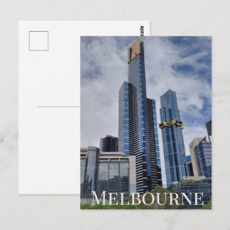 Carte Postale Panorama de l'horizon de Melbourne