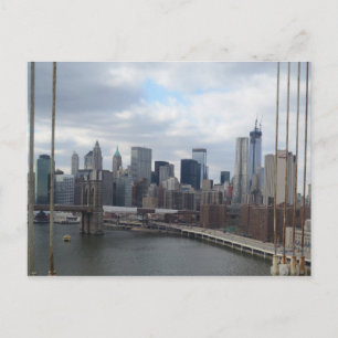 Carte Postale panorama de Manhattan New York