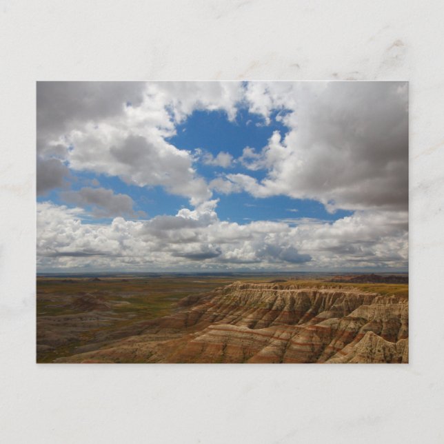 Carte Postale Panorama Point, Parc national des Badlands, SD (Devant)