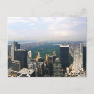 Carte postale panoramique Skyline de New York