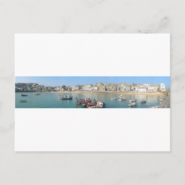 Carte Postale Panoramique St Ives (Devant)