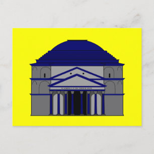 Carte Postale Panthéon, Rome Inspirations
