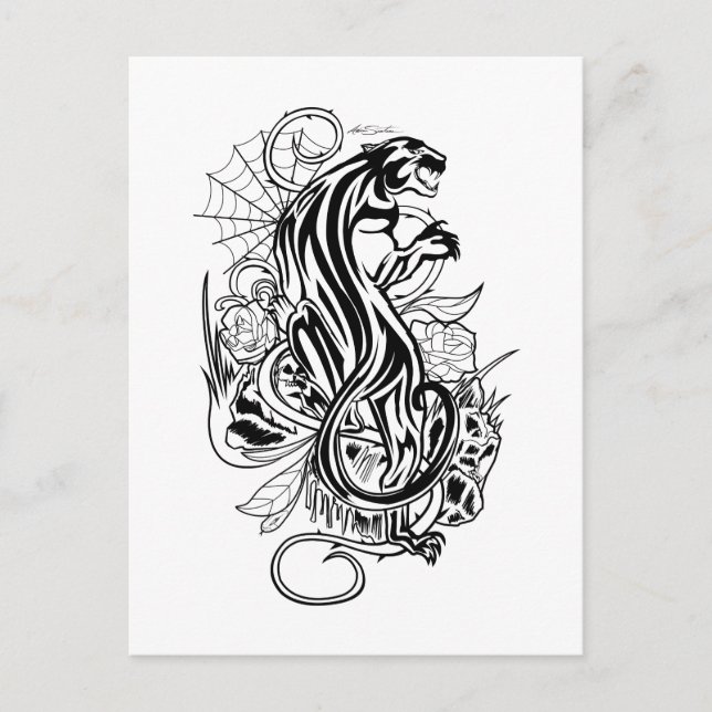 Carte Postale Panther (Devant)