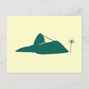 Carte Postale Pão de Açúcar Rio Brasil