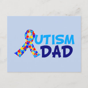 Carte Postale Papa autiste