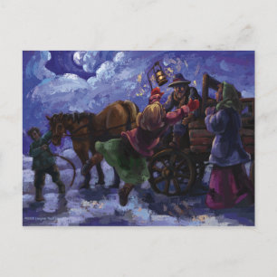 Carte Postale Papa est à la maison