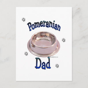 Carte Postale Papa Pomeranien