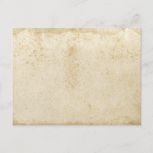 Carte postale Papier Antique Vierge (Devant)