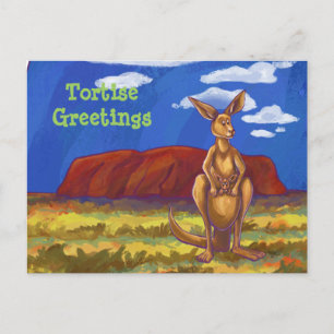 Carte Postale Papier Kangaroo