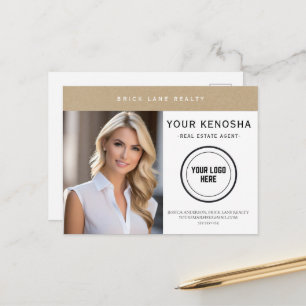 Carte Postale Papier Kraft professionnel Your City Real