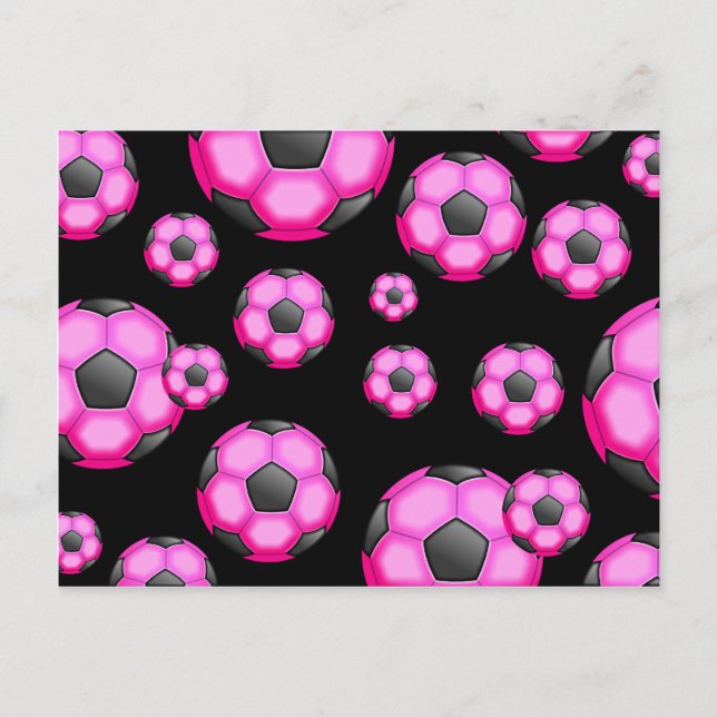 Carte Postale Papier peint de soccer (Devant)