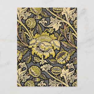 Carte Postale Papier peint floral William Morris Wey