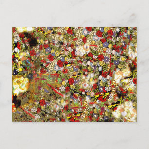 Carte Postale Papier peint Grunge vintage