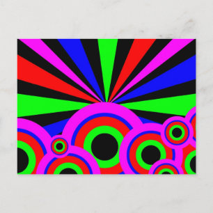 Carte Postale Papier peint RVB