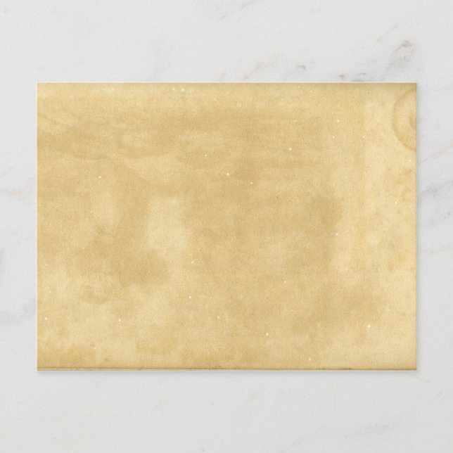 Carte postale Papier vieilli Vintage vierge (Devant)
