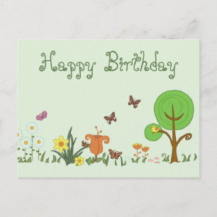 Carte Postale Papierfrühling