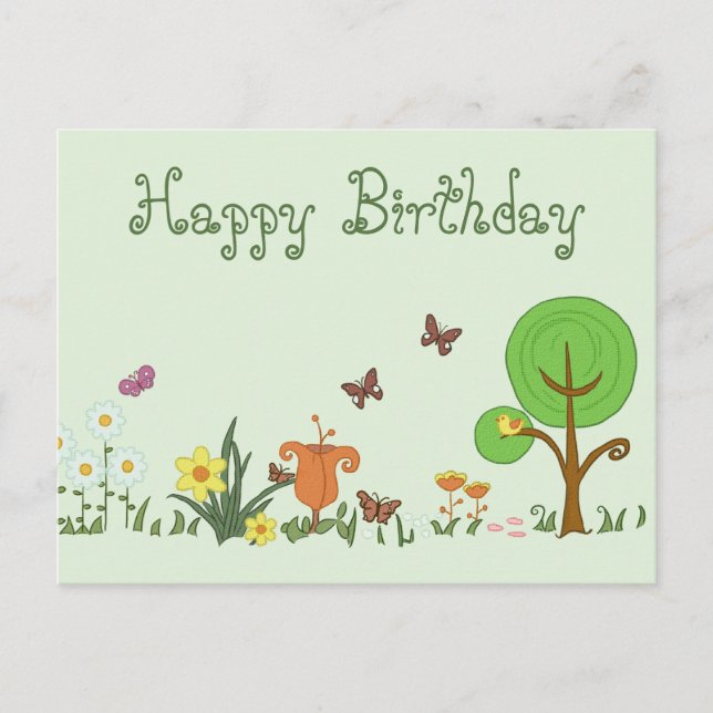 Carte Postale Papierfrühling (Devant)