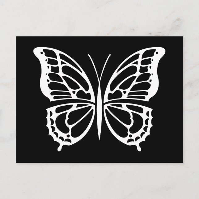 Carte Postale Papillon (Devant)