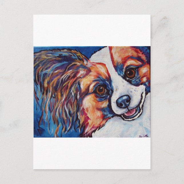 Carte Postale Papillon (Devant)