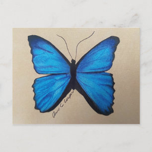 Carte postale papillon