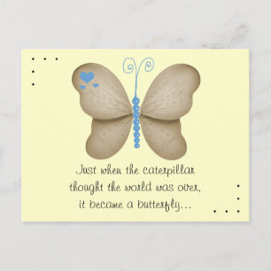 Carte postale Papillon