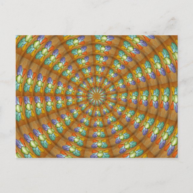 Carte postale Papillon 1 (Devant)