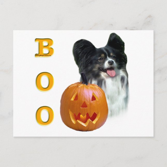 Carte Postale Papillon Boo (Devant)