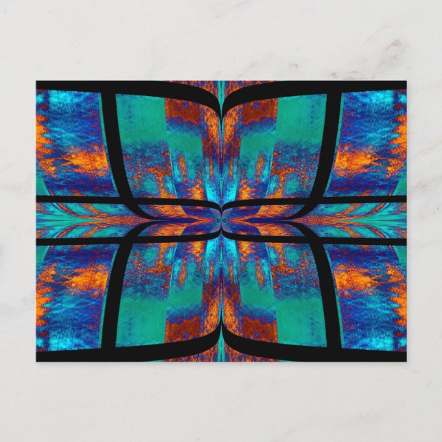 Carte Postale Papillon courbé 10 (Devant)