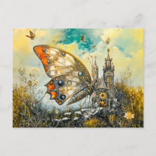 Carte Postale Papillon d'autel mystique