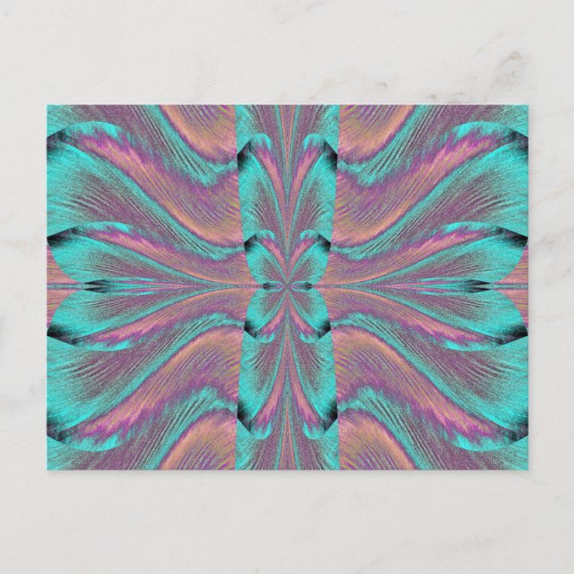 Carte Postale Papillon de longueur d'onde (Devant)