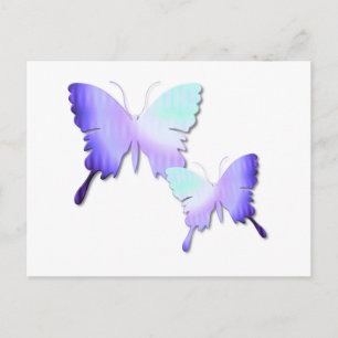 Carte postale Papillon Design