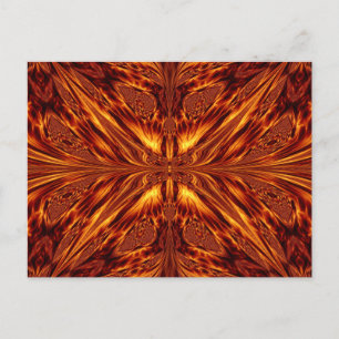 Carte Postale Papillon d'incendie