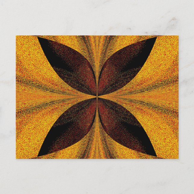 Carte Postale Papillon noir (Devant)