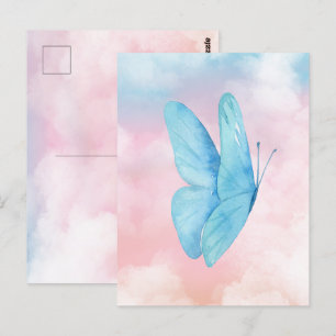 Carte Postale Papillon onirique esthétique