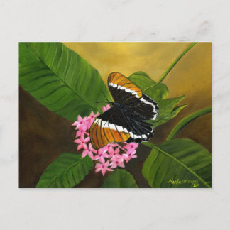 Carte postale Papillon rouillé par Maria Williams