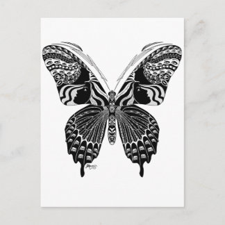 Carte Postale Papillon Spirit Animal