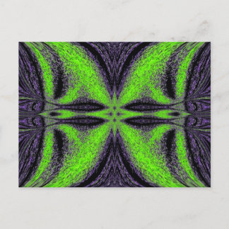 Carte Postale Papillon vert 4