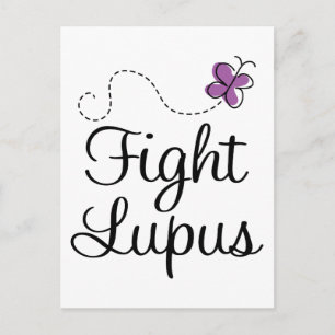 Carte Postale Papillon violet lupus