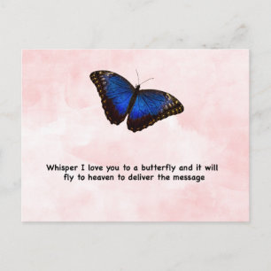 Carte Postale Papillon Whisper