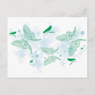 Carte postale Papillons